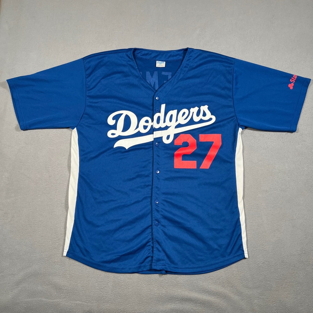 Matt Kemp Los Angeles Dodgers Baseball SGA Blue Size XL‎ Replica Jersey MLB